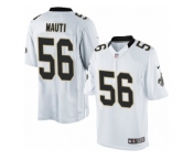 Youth Nike New Orleans Saints #56 Michael Mauti Limited White NFL Jersey