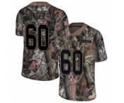 Youth Nike New Orleans Saints #60 Max Unger Camo Rush Realtree Limited NFL Jersey