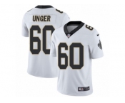 Youth Nike New Orleans Saints #60 Max Unger Vapor Untouchable Limited White NFL Jersey