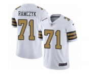 Youth Nike New Orleans Saints #71 Ryan Ramczyk Limited White Rush NFL Jersey