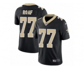 Youth Nike New Orleans Saints #77 Willie Roaf Vapor Untouchable Limited Black Team Color NFL Jersey