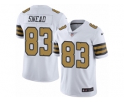 Youth Nike New Orleans Saints #83 Willie Snead Limited White Rush NFL Jersey