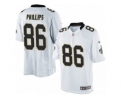 Youth Nike New Orleans Saints #86 John Phillips Limited White NFL Jersey