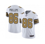 Youth Nike New Orleans Saints #86 John Phillips Limited White Rush NFL Jersey