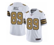 Youth Nike New Orleans Saints #89 Josh Hill Limited White Rush NFL Jersey