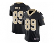 Youth Nike New Orleans Saints #89 Josh Hill Vapor Untouchable Limited Black Team Color NFL Jersey