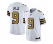 Youth Nike New Orleans Saints #9 Drew Brees Limited White Rush NFL Jersey
