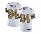 Youth Nike New Orleans Saints #94 Cameron Jordan Limited White Rush NFL Jersey