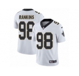 Youth Nike New Orleans Saints #98 Sheldon Rankins Vapor Untouchable Limited White NFL Jersey