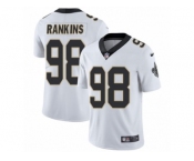 Youth Nike New Orleans Saints #98 Sheldon Rankins Vapor Untouchable Limited White NFL Jersey