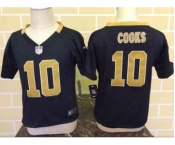 nike kids nfl jerseys new orleans saints #10 cooks black[nike][cooks]