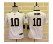 nike youth nfl jerseys new orleans saints #10 cooks white[nike][cooks]