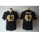 nike youth nfl jerseys new orleans saints #43 black[nike]