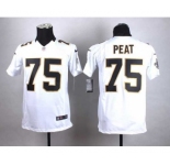 nike youth nfl jerseys new orleans saints #75 peat white[nike]