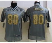 nike youth nfl jerseys new orleans saints #80 graham grey[nike vapor]