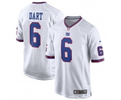 Men's New York Giants Jaxson Dart Nike White Alternate Vintage White Game Jersey