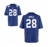 Men's Nike New York Giants #28 Eli Apple Game Royal Blue Team Color NFL Jersey
