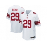 Men's Nike New York Giants #29 Nat Berhe Game White NFL Jersey