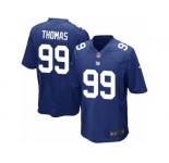 Men's Nike New York Giants #99 Robert Thomas Game Royal Blue Team Color NFL Jersey