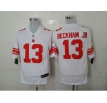 nike nfl jerseys new york giants #13 beckhamjr white[game]