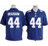 nike nfl jerseys new york giants #44 bradshaw blue[game]