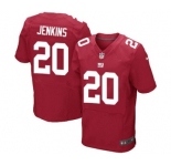 Men's Nike New York Giants #20 Janoris Jenkins Elite Red Alternate NFL Jersey