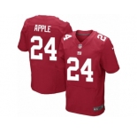 Men's Nike New York Giants #24 Eli Apple Elite Red Alternate NFL Jersey