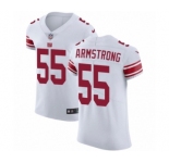 Men's Nike New York Giants #55 Ray-Ray Armstrong White Vapor Untouchable Elite Player NFL Jersey