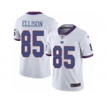 Men's Nike New York Giants #85 Rhett Ellison Elite White Rush NFL Jersey