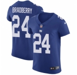 Nike New York Giants #24 James Bradberry Royal Blue Team Color Men's Stitched NFL Vapor Untouchable Elite Jersey