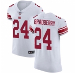 Nike New York Giants #24 James Bradberry White Men's Stitched NFL New Elite Jersey