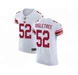 Nike New York Giants #52 Alec Ogletree White Men Stitched NFL Vapor Untouchable Elite Jersey