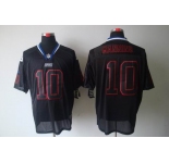 nike nfl jerseys new york giants #10 manning black[Elite lights out]