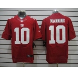 nike nfl jerseys new york giants #10 manning red[Elite]
