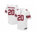 nike nfl jerseys new york giants #20 prince amukamara white[Elite]