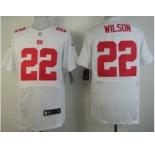 nike nfl jerseys new york giants #22 wilson white[Elite]