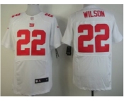 nike nfl jerseys new york giants #22 wilson white[Elite]