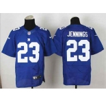 nike nfl jerseys new york giants #23 jennings blue[Elite]