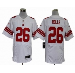 nike nfl jerseys new york giants #26 rdlle white[Elite]