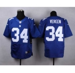 nike nfl jerseys new york giants #34 vereen blue[vereen][Elite]