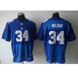 nike nfl jerseys new york giants #34 wilson blue[elite]