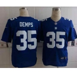 nike nfl jerseys new york giants #35 demps blue[Elite][demps]