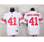 nike nfl jerseys new york giants #41 dominique rodgers-cromartie royal white[Elite]
