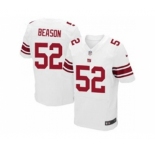 nike nfl jerseys new york giants #52 beason white[Elite]
