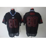 nike nfl jerseys new york giants #80 cruz black[Elite lights out]