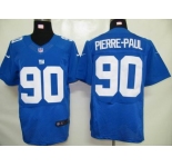 nike nfl jerseys new york giants #90 pierre-paul blue[elite]