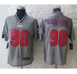 nike nfl jerseys new york giants #90 pierre-paul  grey[Elite vapor]