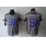 nike nfl jerseys new york giants #91 tuck grey[Elite shadow]