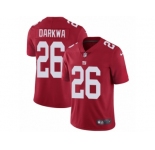 Men Nike New York Giants #26 Orleans Darkwa Red Alternate Vapor Untouchable Limited Player NFL Jersey