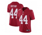 Men Nike New York Giants #44 Doug Kotar Red Alternate Vapor Untouchable Limited Player NFL Jersey